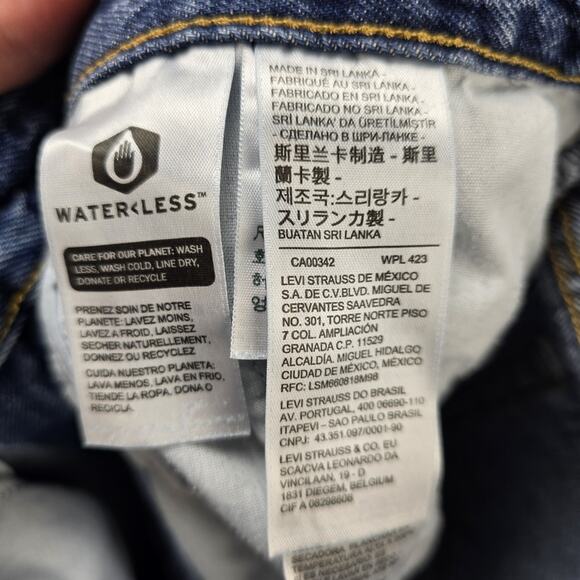 Levis Silvertab 94 Baggy Jeans Mens 28x29 Blue Denim Y2K Skater Hip Hop - Picture 5 of 16